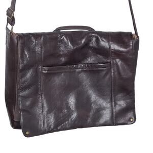 Solo Vintage Leather Laptop Cross Body Messenger Bag